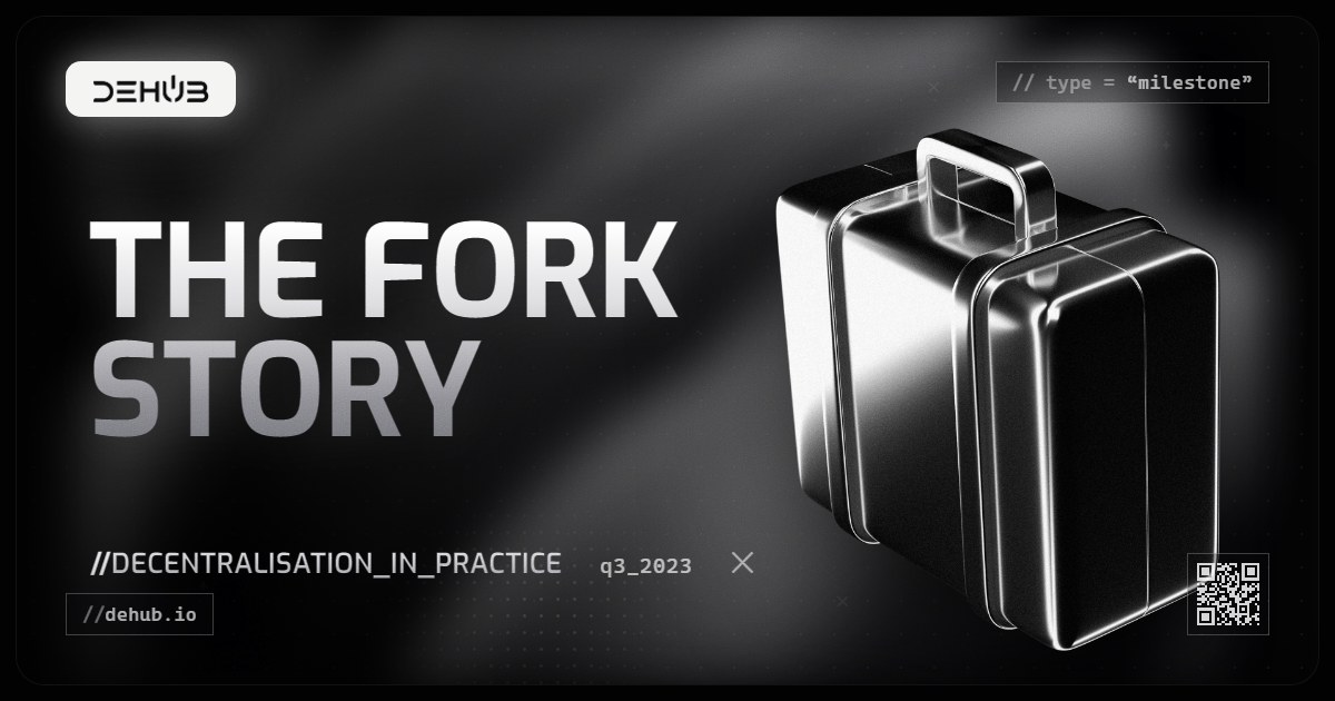 DeHub Q3 2023 update: Decentralization in Practice: The Fan.site Fork Story